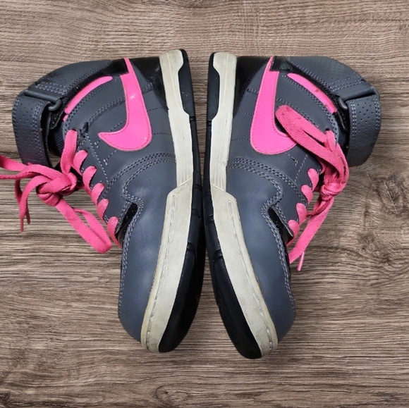 Nike SB Morgan Mid 2 JR Ball Shoes Pink Blast/Dark Gray - Picture 7 of 10